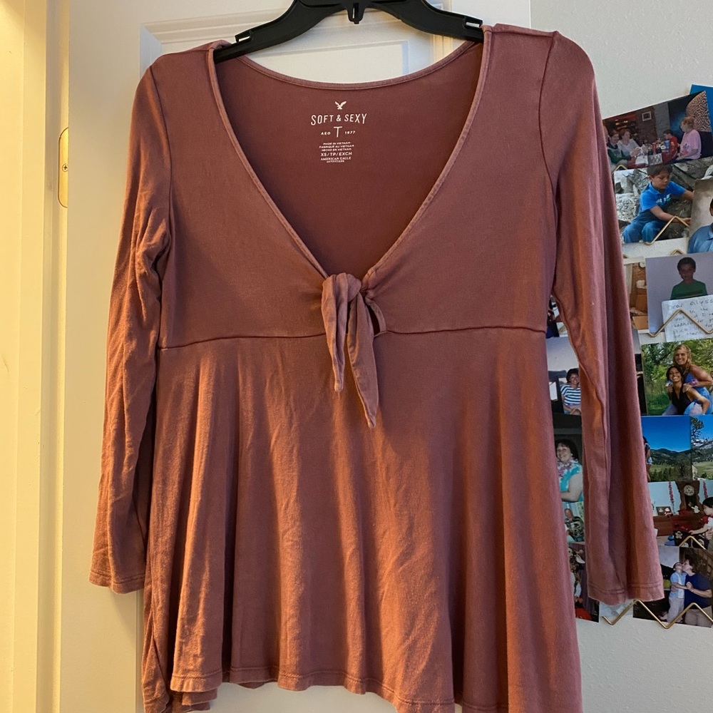 Pink/purple shirt